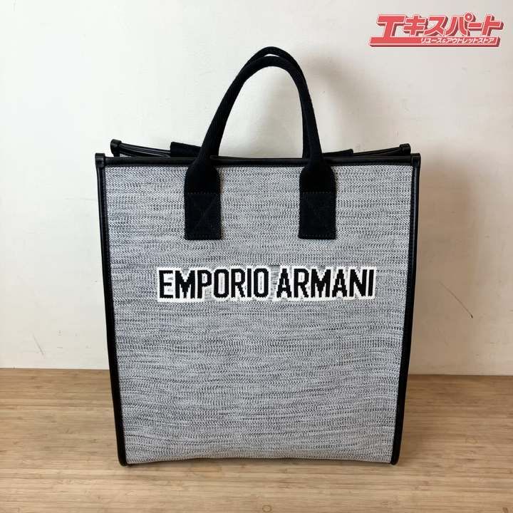 極美品 EMPORIO ARMANI エンポリオ アルマーニ ラメンジ トートバッグ