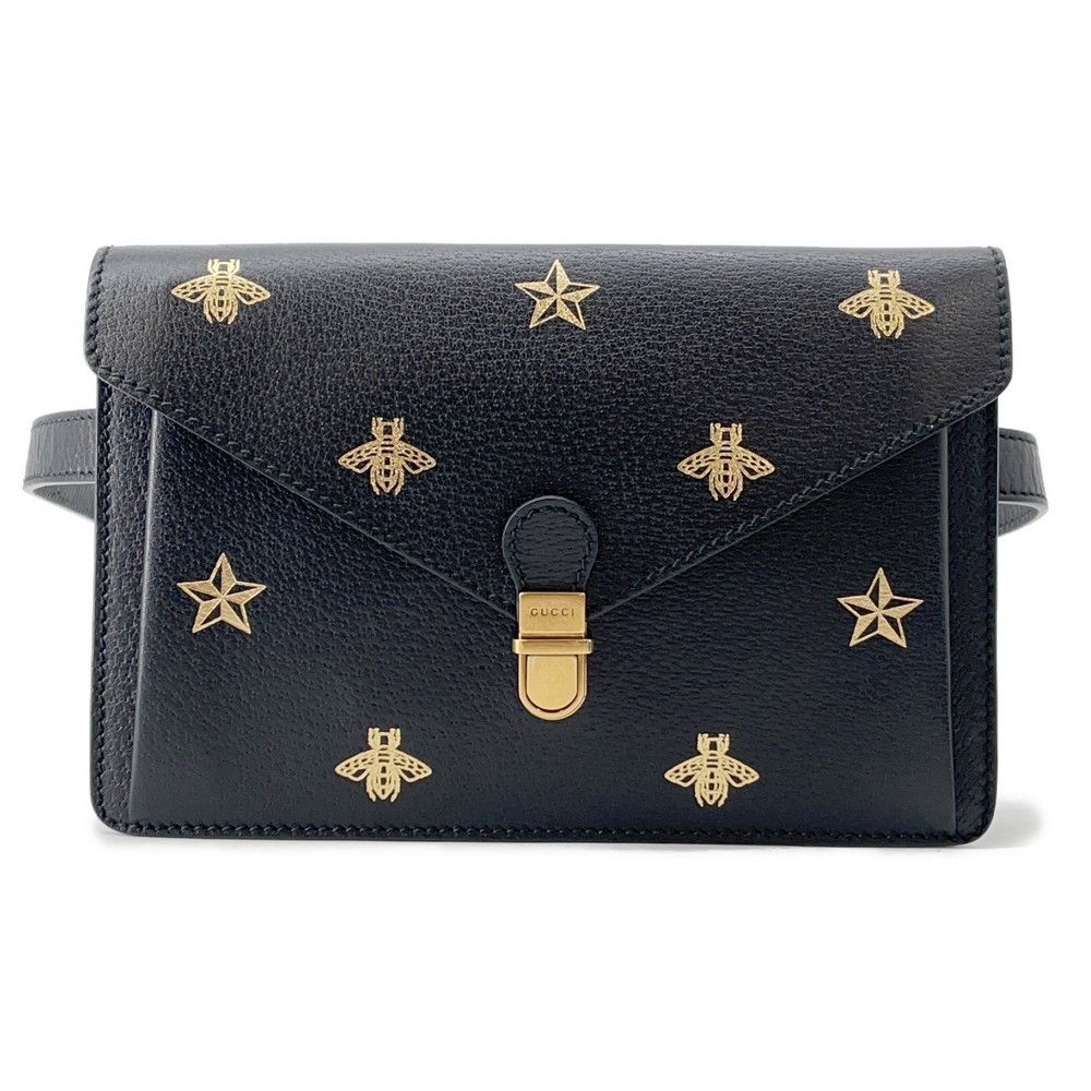 グッチ ウエストバッグ ビー スター 500964 GUCCI ウエストポーチ 