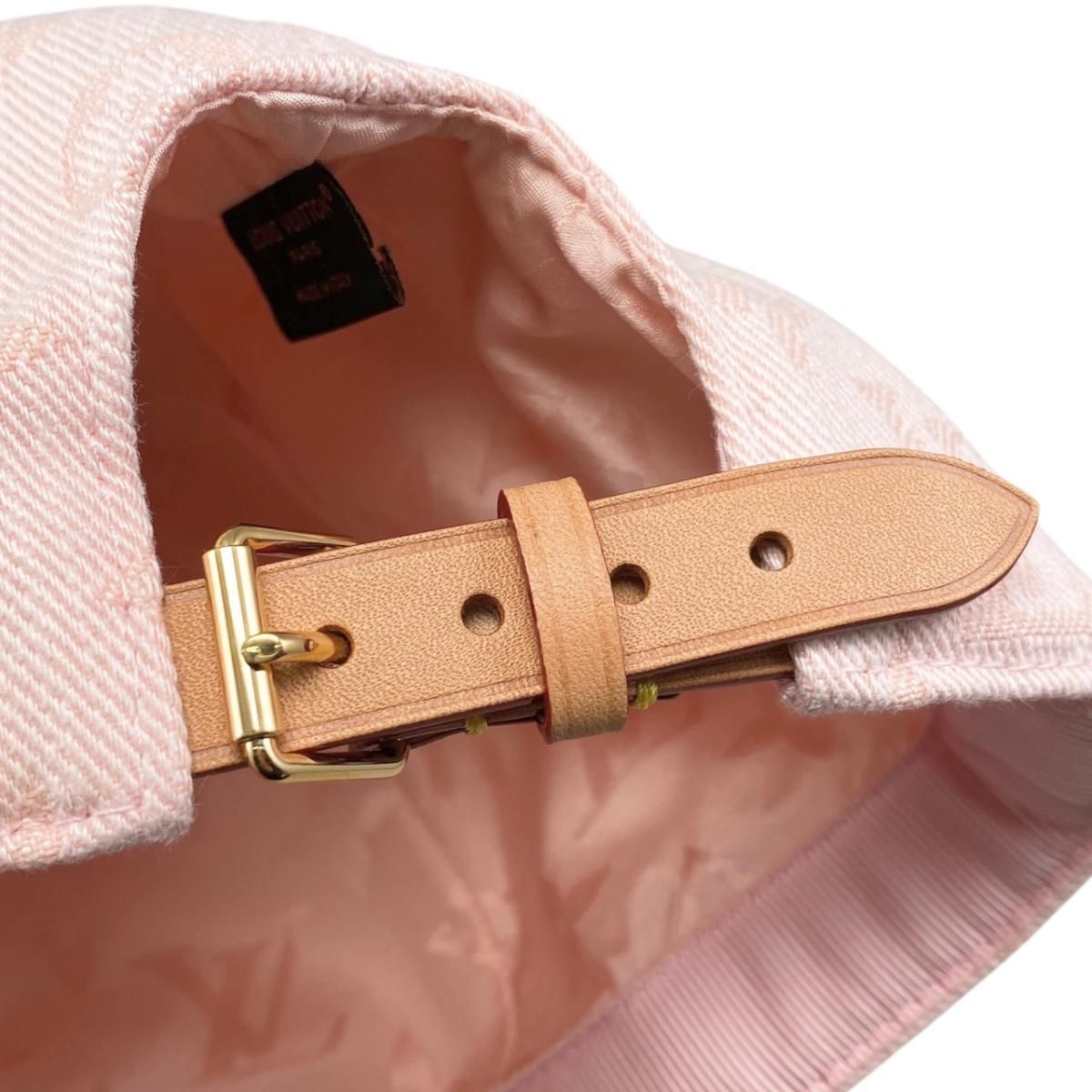 ☆ルイヴィトン 帽子 ビーマイキャップ M77543 モノグラムデニム