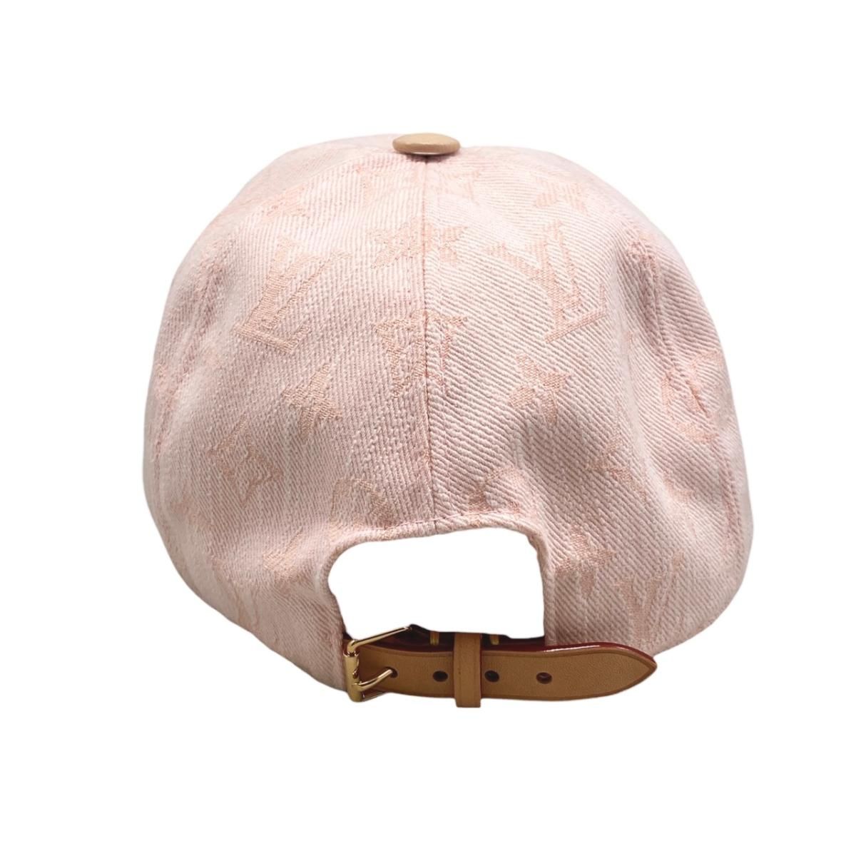 ☆ルイヴィトン 帽子 ビーマイキャップ M77543 モノグラムデニム