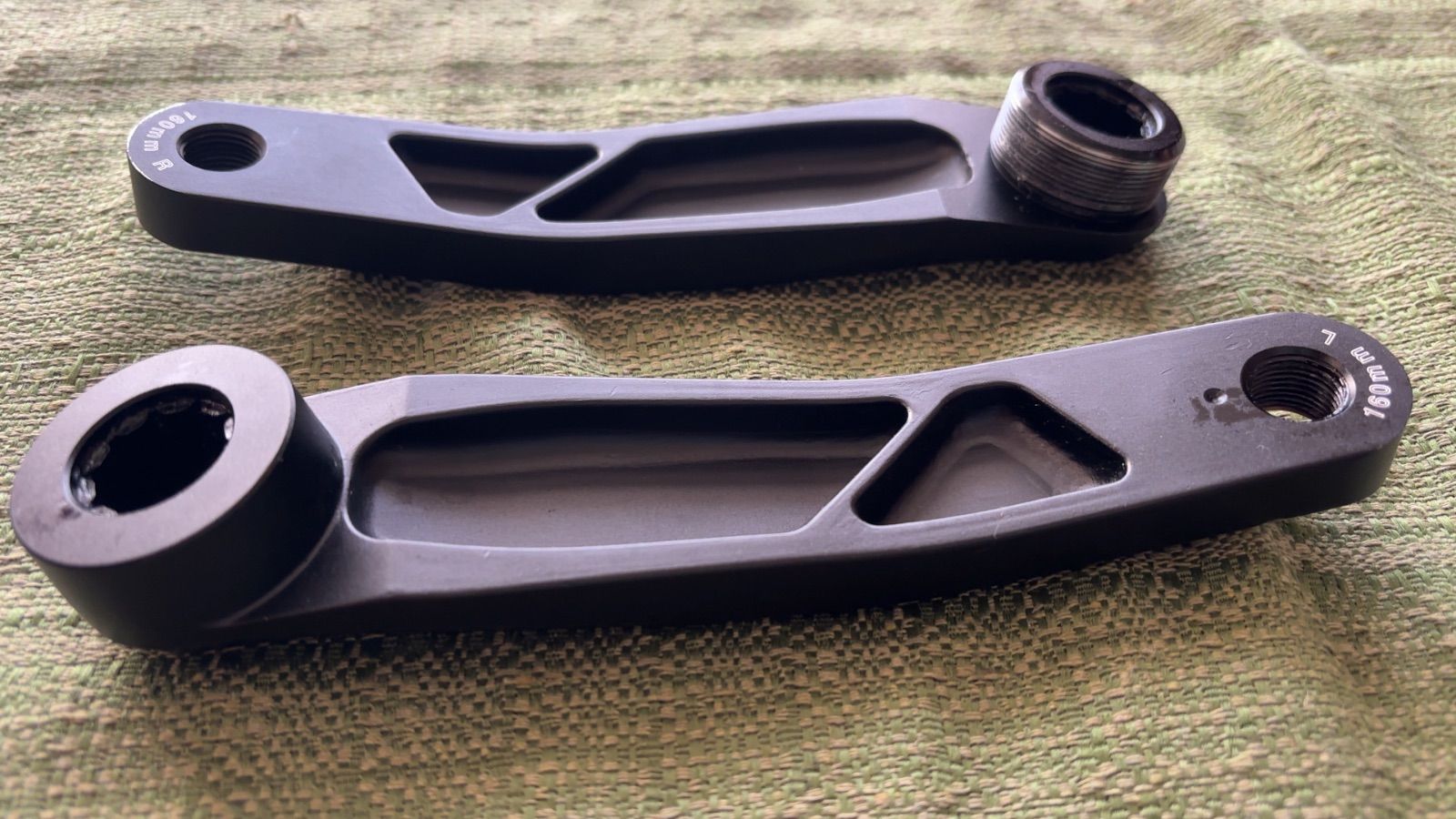 クランク CLEAN 160mm （ISIS） 曲げ角度少し注意 - メルカリ