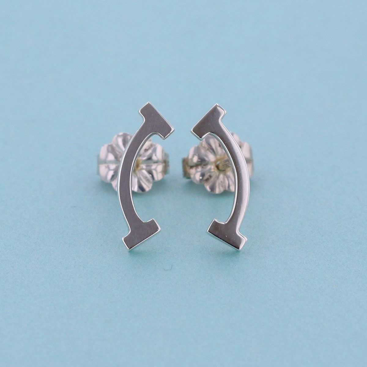 TIFFANY&Co. ティファニー Tスマイル ピアス 925 ピアス レディース