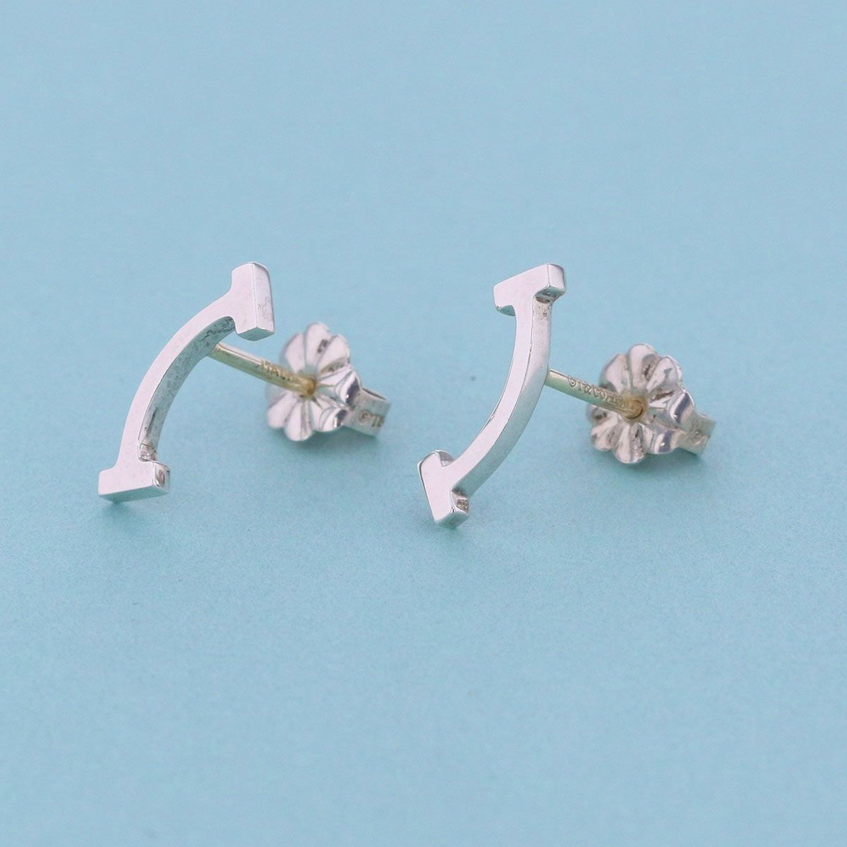 TIFFANY&Co. ティファニー Tスマイル ピアス 925 ピアス レディース