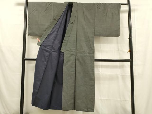 平和屋着物男性　本場大島紬　アンサンブル　120亀甲　総詰め　正絹　逸品　DABB3530cm