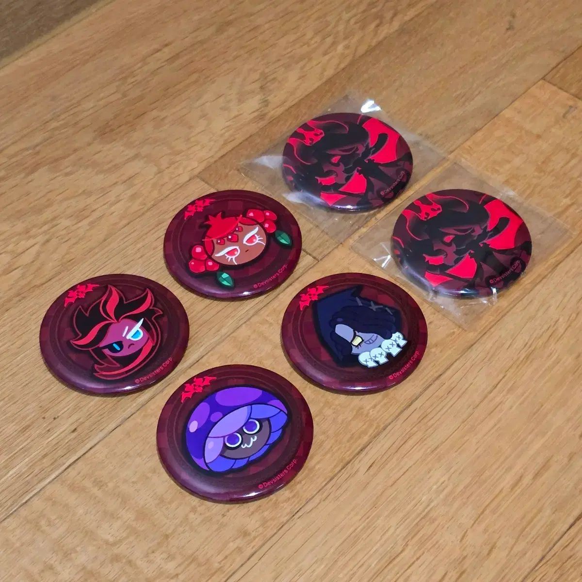 クッキーランキングダム 5周年 運命の集結 缶バッジ 出品 - メルカリ