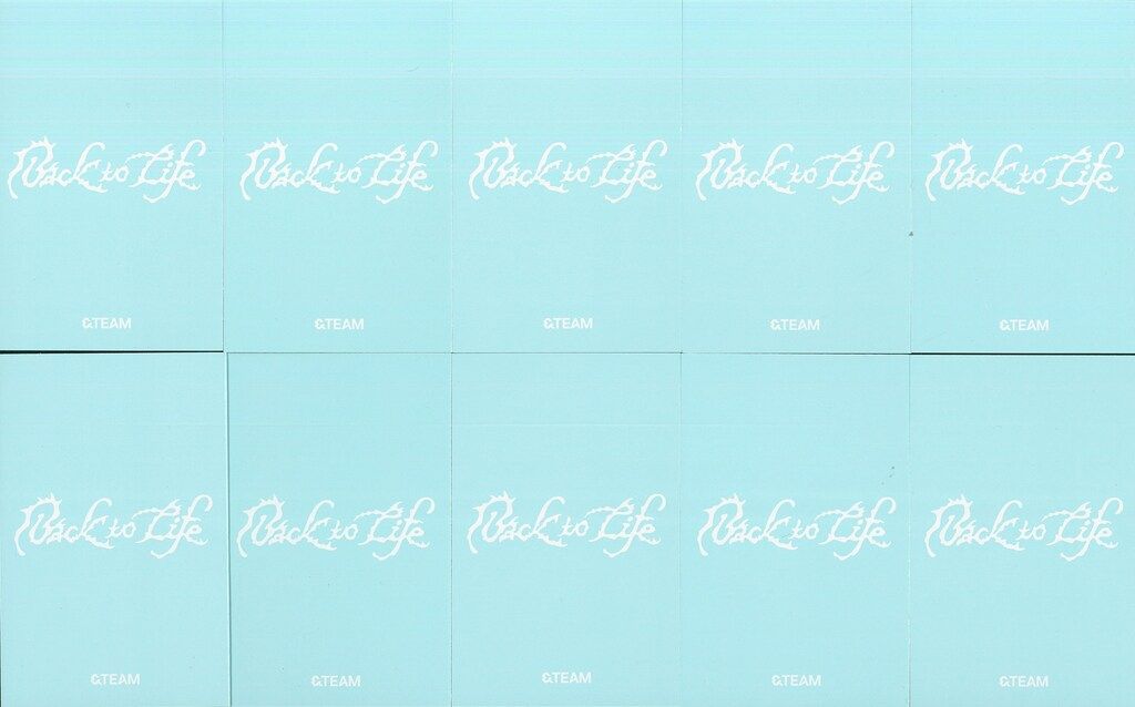 &TEAM Photocard Box Back to Life KR 1st Mini Album チェキセット