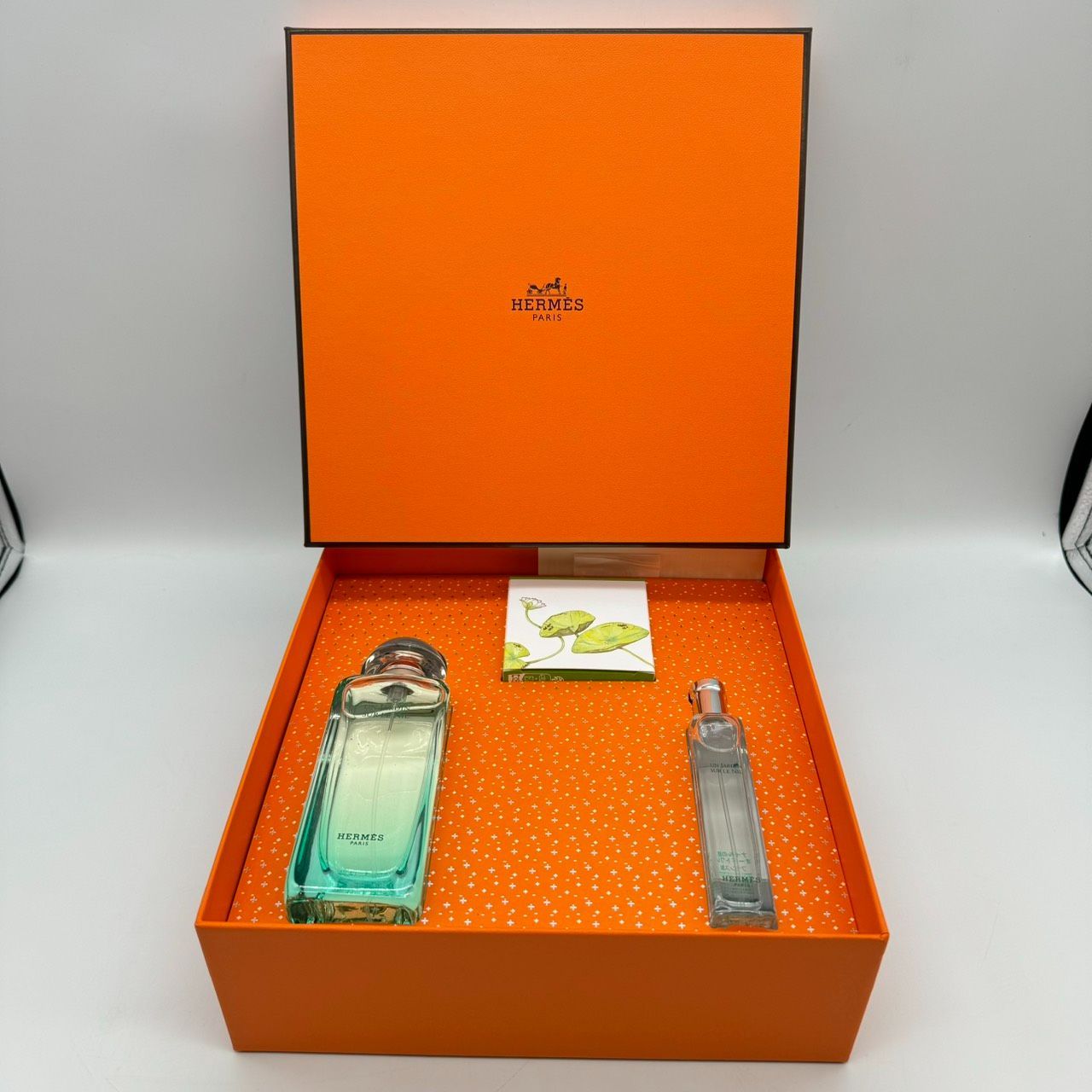 ◇【未使用】Hermès エルメス ナイルの庭 ギフトセット 香水 石けん