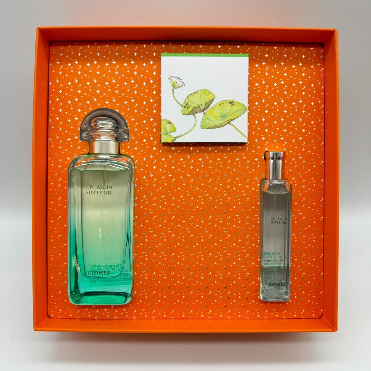 ◇【未使用】Hermès エルメス ナイルの庭 ギフトセット 香水 石けん