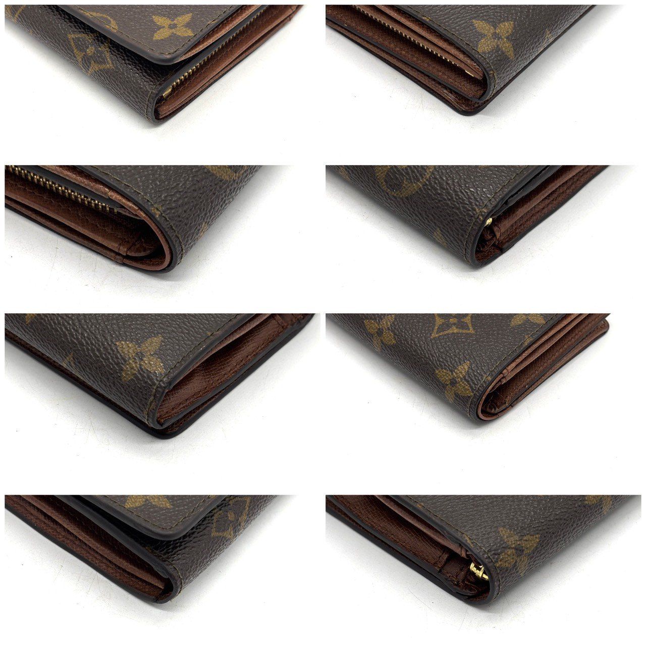 片手で完結する名作】 LOUIS VUITTON 二つ折り財布 ポルトモネビエ