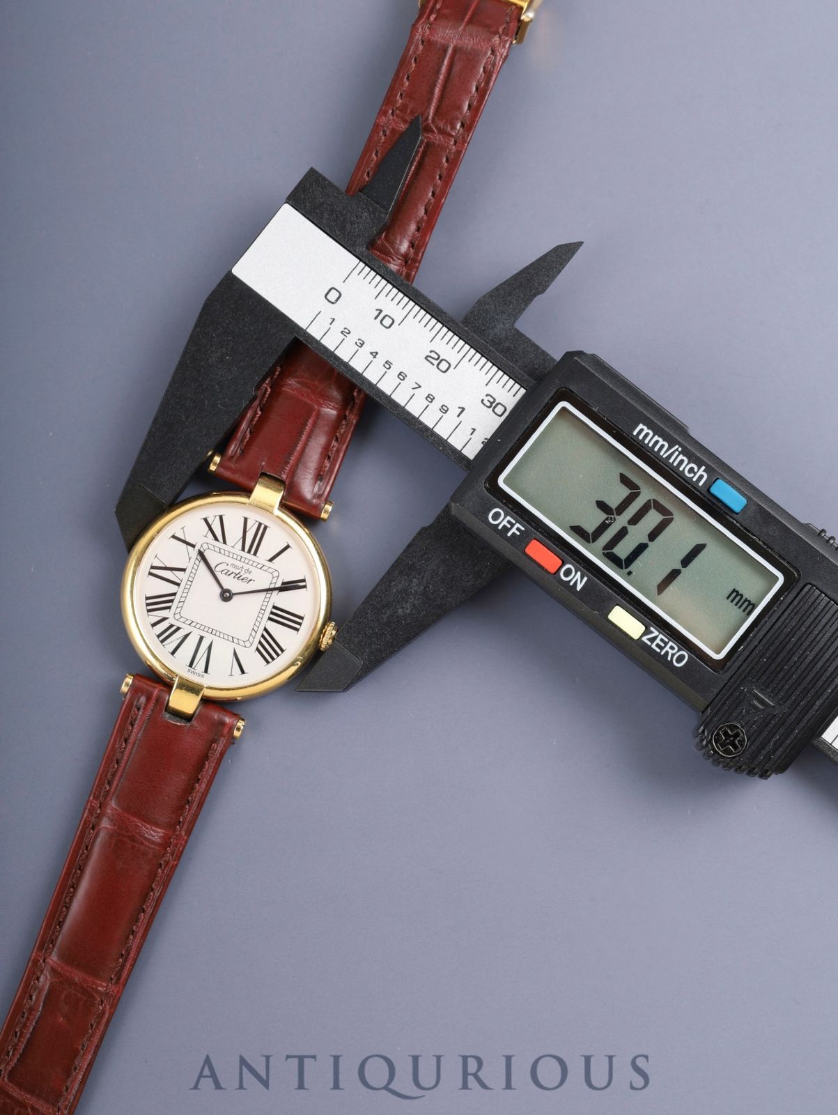 カルティエ マスト ヴァンドーム VLC LM 590003 クォーツ Cal.90 SV925