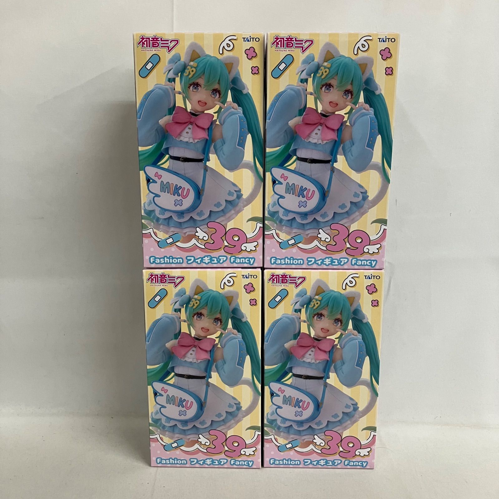 未開封 初音ミク Fashion フィギュア Fancy 4個セット SF2007 c107