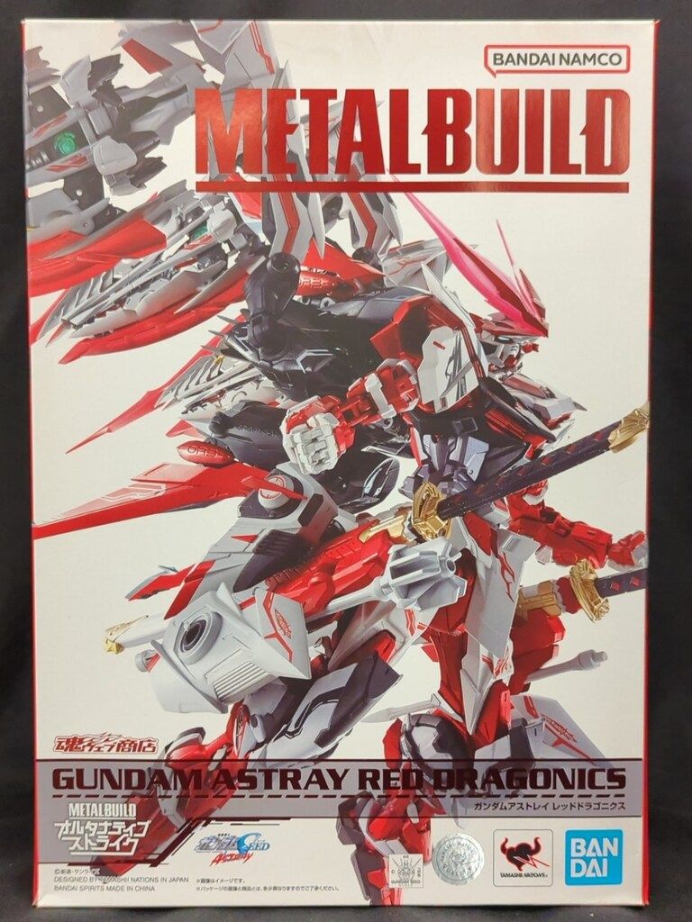 BANDAI SPIRITS METAL BUILD ガンダムアストレイ レッドドラゴニクス