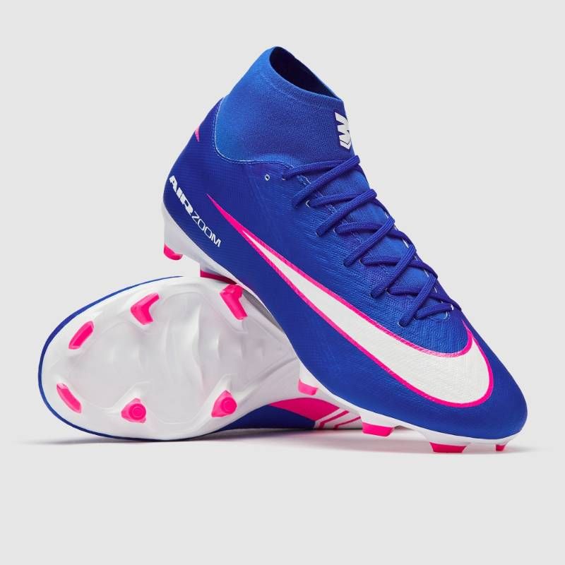 【送料無料・匿名配送】Nike ナイキ サッカースパイク Nike Air Zoom Mercurial Superfly X Academy FG/MG 青 新品 正規品 並行輸入