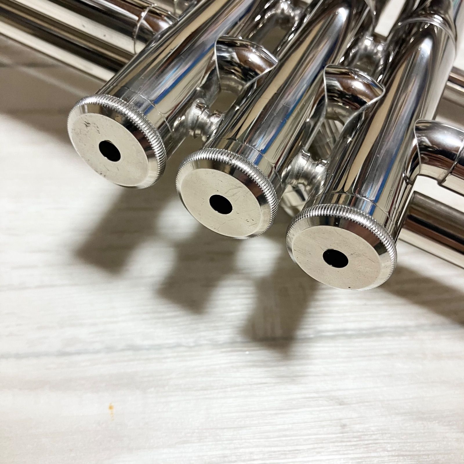 中古良音】YAMAHA YTR-136 ヤマハ トランペット シルバー マウスピース