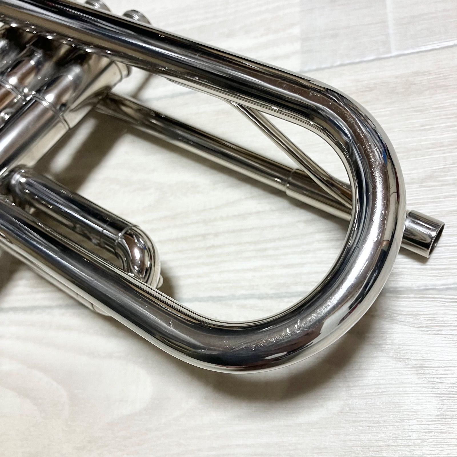 中古良音】YAMAHA YTR-136 ヤマハ トランペット シルバー マウスピース