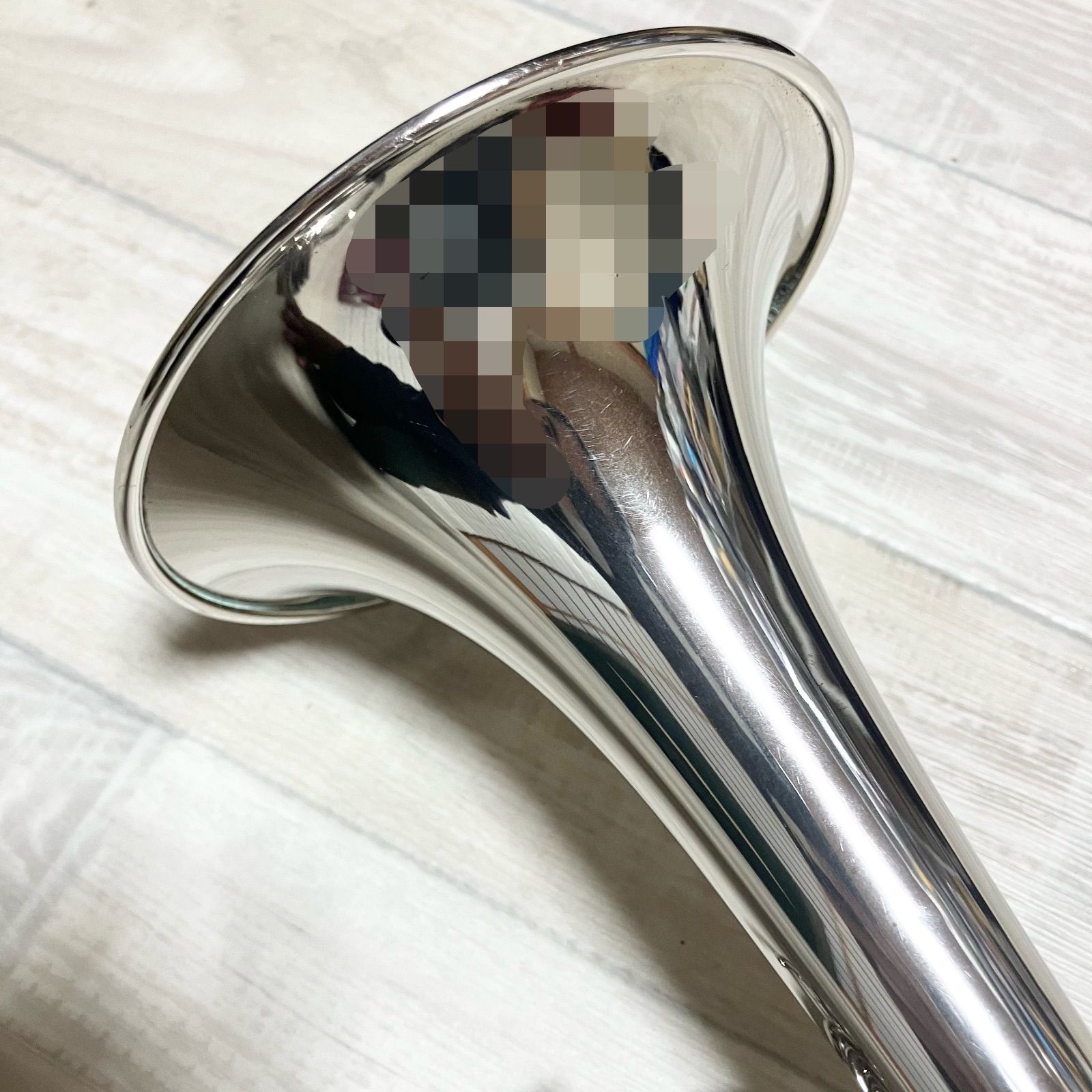 中古良音】YAMAHA YTR-136 ヤマハ トランペット シルバー マウスピース