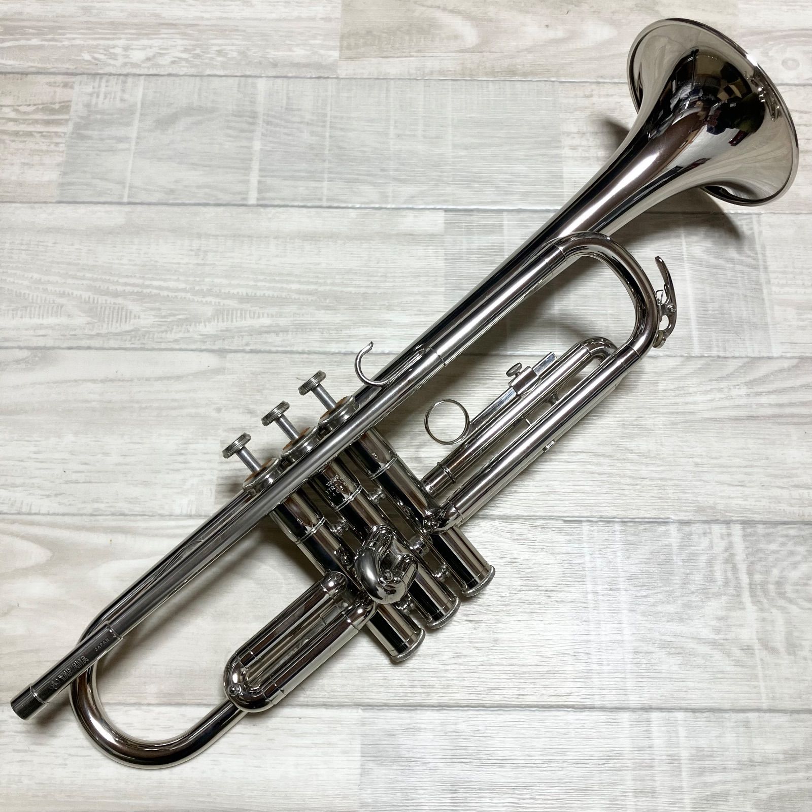 中古良音】YAMAHA YTR-136 ヤマハ トランペット シルバー マウスピース