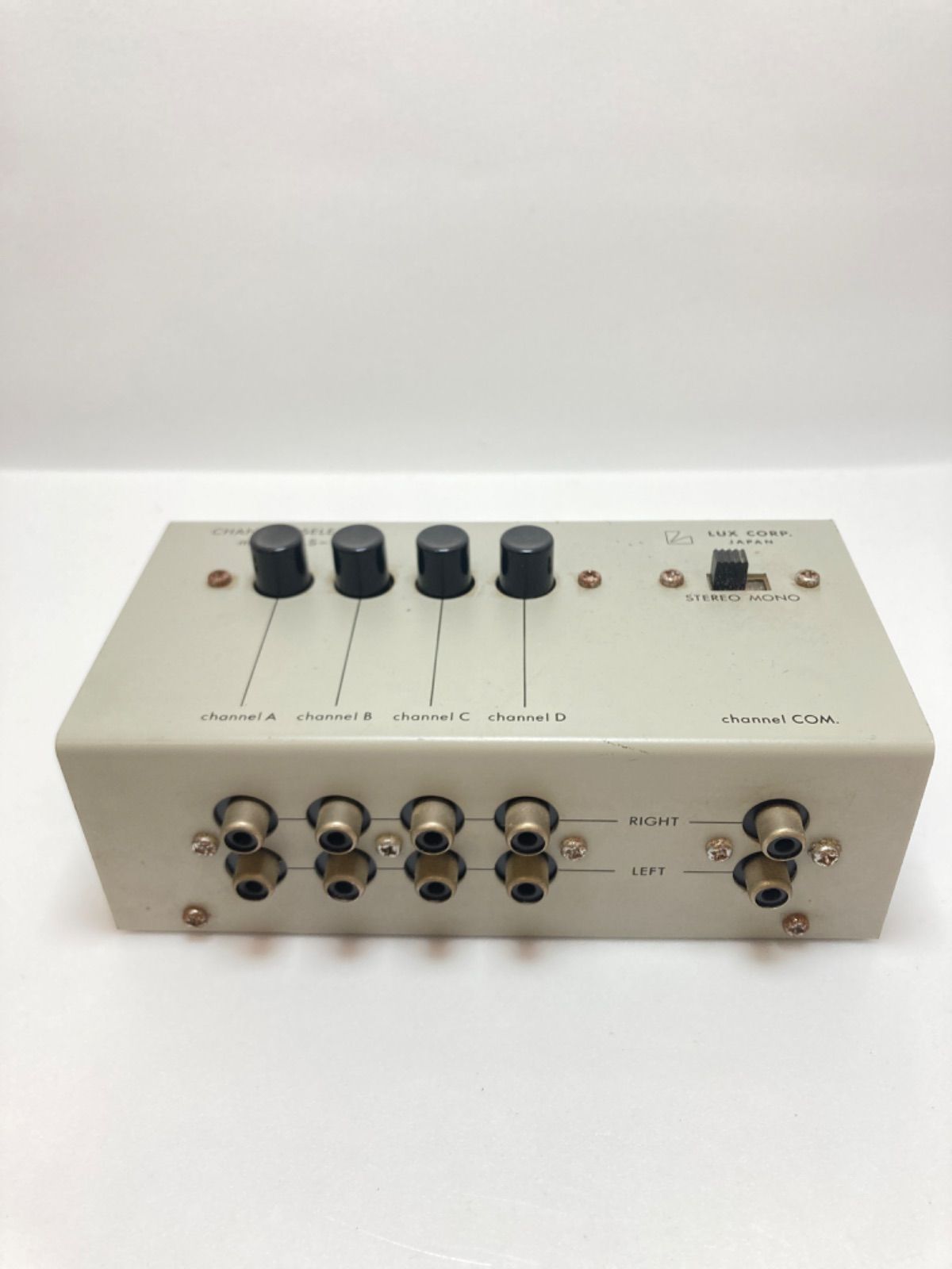 LUX チャンネルセレクター　AS-4 II LUX チャンネルセレクター AS-4 II ラックス LUX チャンネル