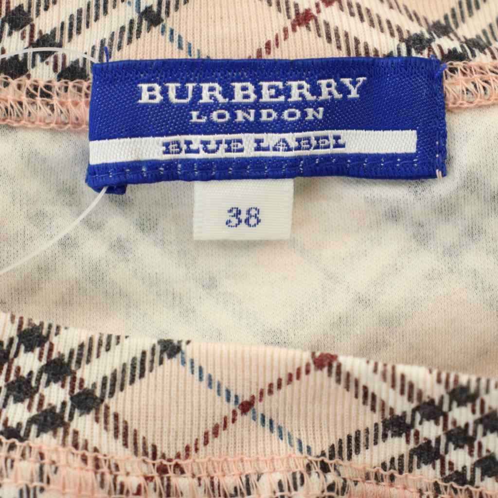 バーバリーブルーレーベル BURBERRY BLUE LABEL タンクトップ チェック