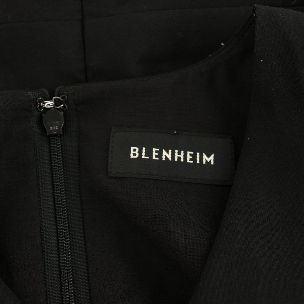 ブレンへイム BLENHEIM ワンピース ロング Vネック ノースリーブ XS 黒