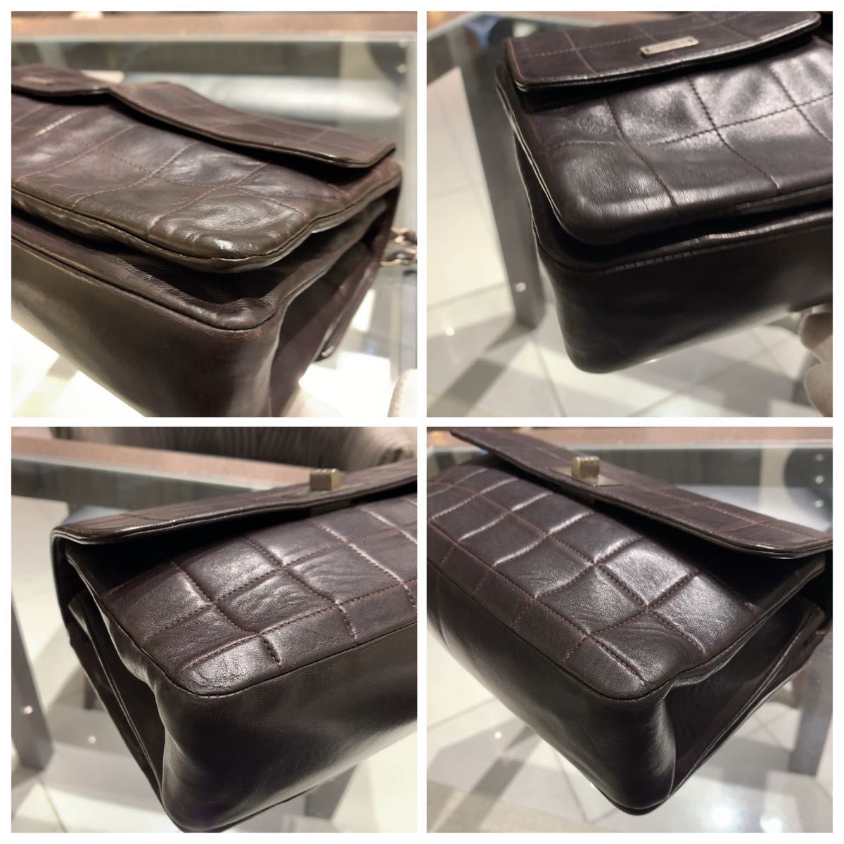 25万→CHANEL チョコバー マトラッセ 2wayショルダーバッグ 25万 