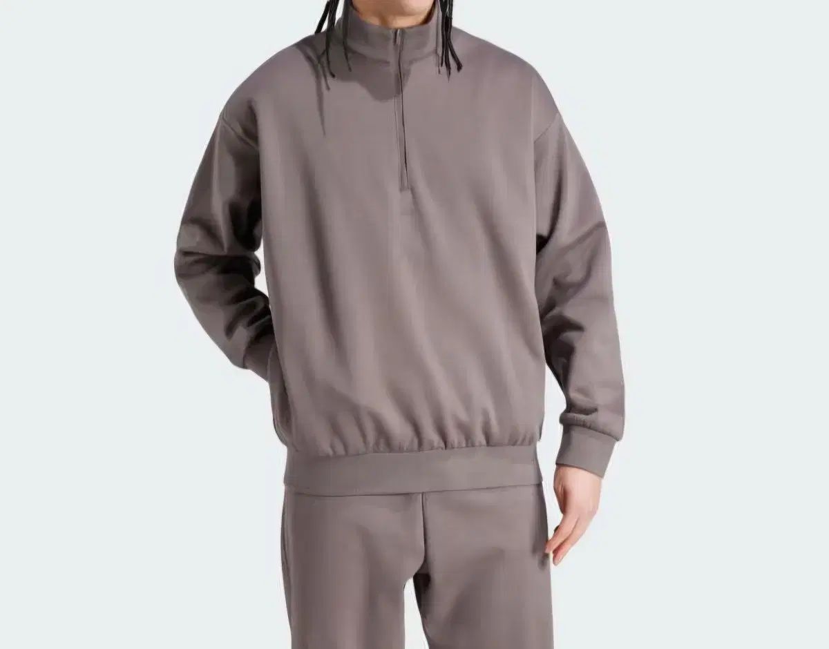 新品 アディダス プレミアム ハーフジップアップ 上下セット 105