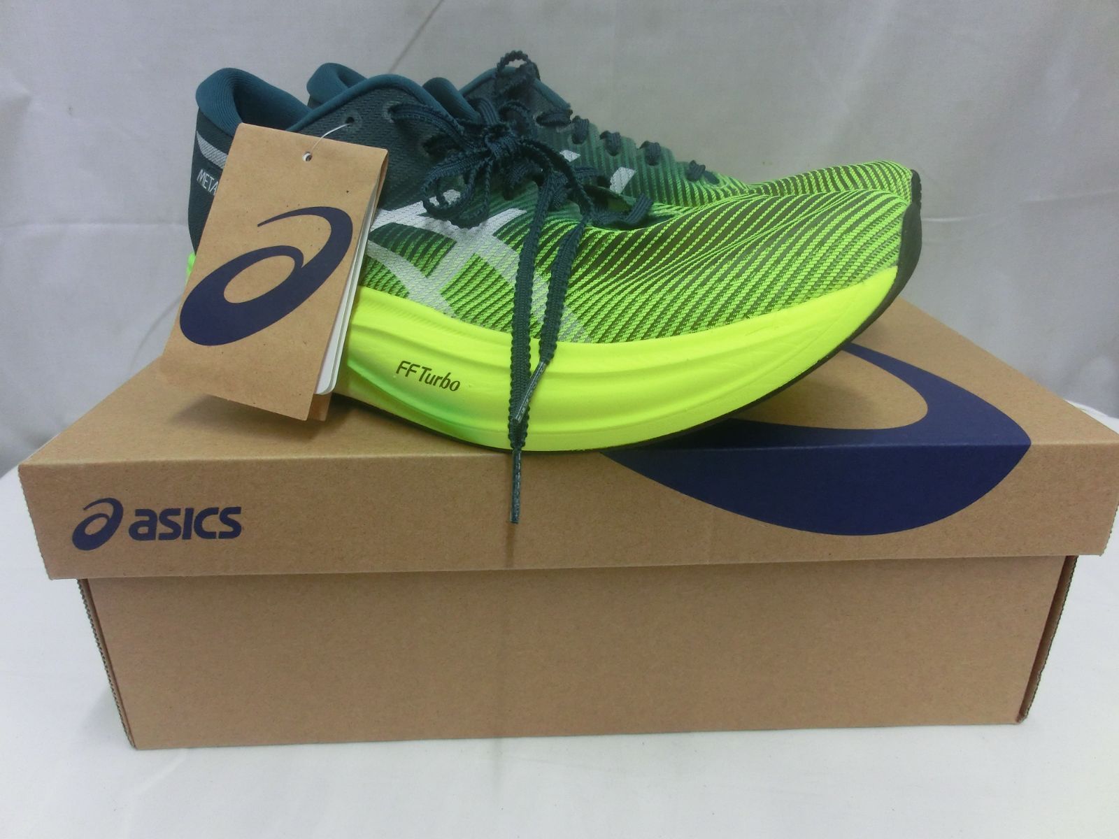 新品同様品 現状 箱入り asics メタスピードエッジプラス METASPEED