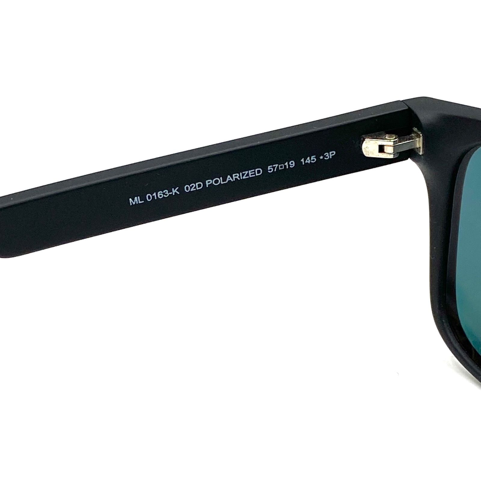 美品 MONCLER モンクレール サングラス アイウェア ブラック ML 0163-K 
