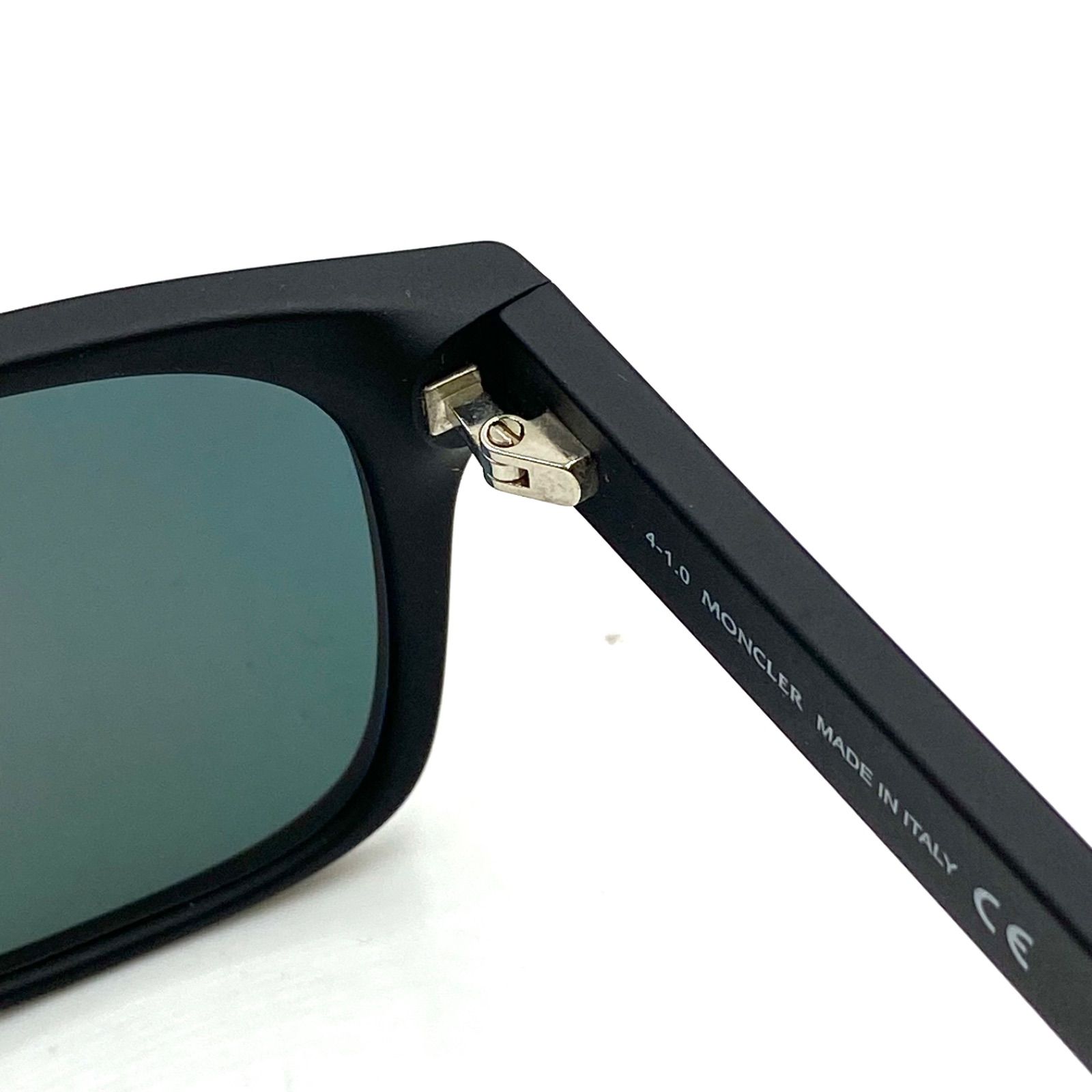 美品 MONCLER モンクレール サングラス アイウェア ブラック ML 0163-K 