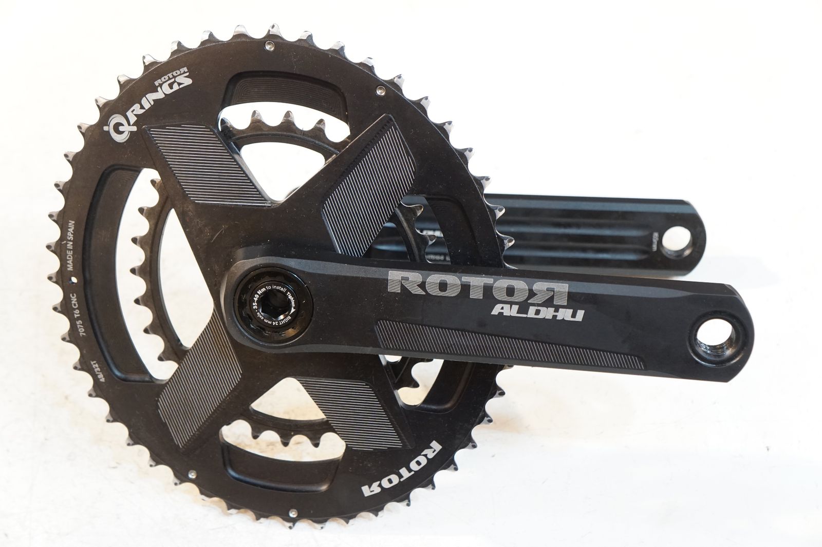 ROTOR 「ローター」 ALDHU+Q-RINGS 165mm 48-32T クランク