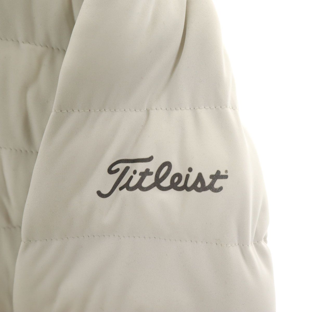 Titleist タイトリスト ゴルフ 中綿ジャケット S ライトグレー メンズ