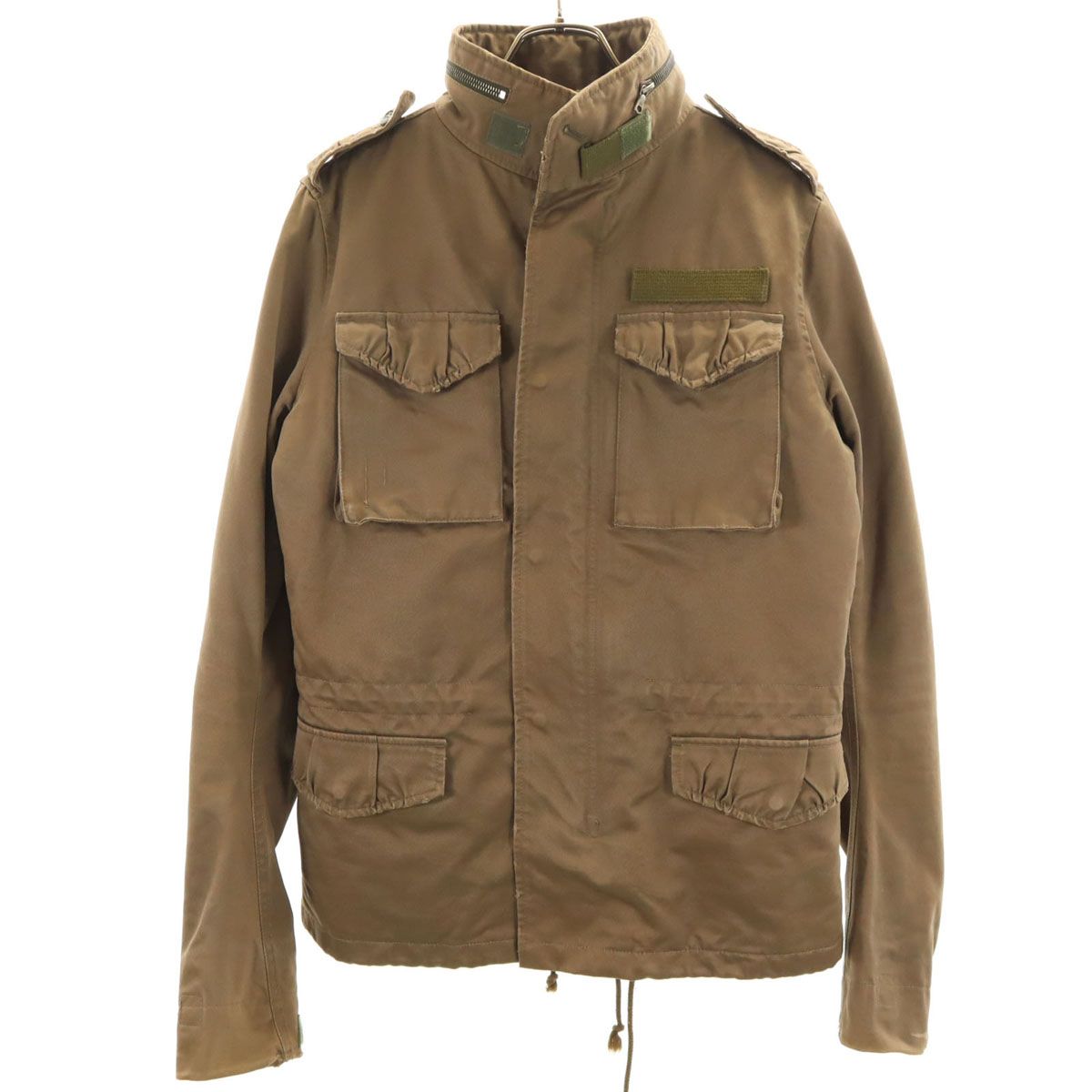 wjk ダブルジェイケイ 3WAY モッズコート L カーキ メンズ 古着 - メルカリ