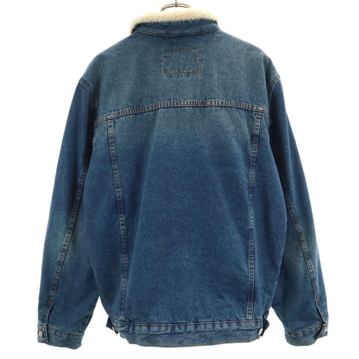 ZARA ザラ ボア デニムジャケット XL ジージャン メンズ 古着 - メルカリ