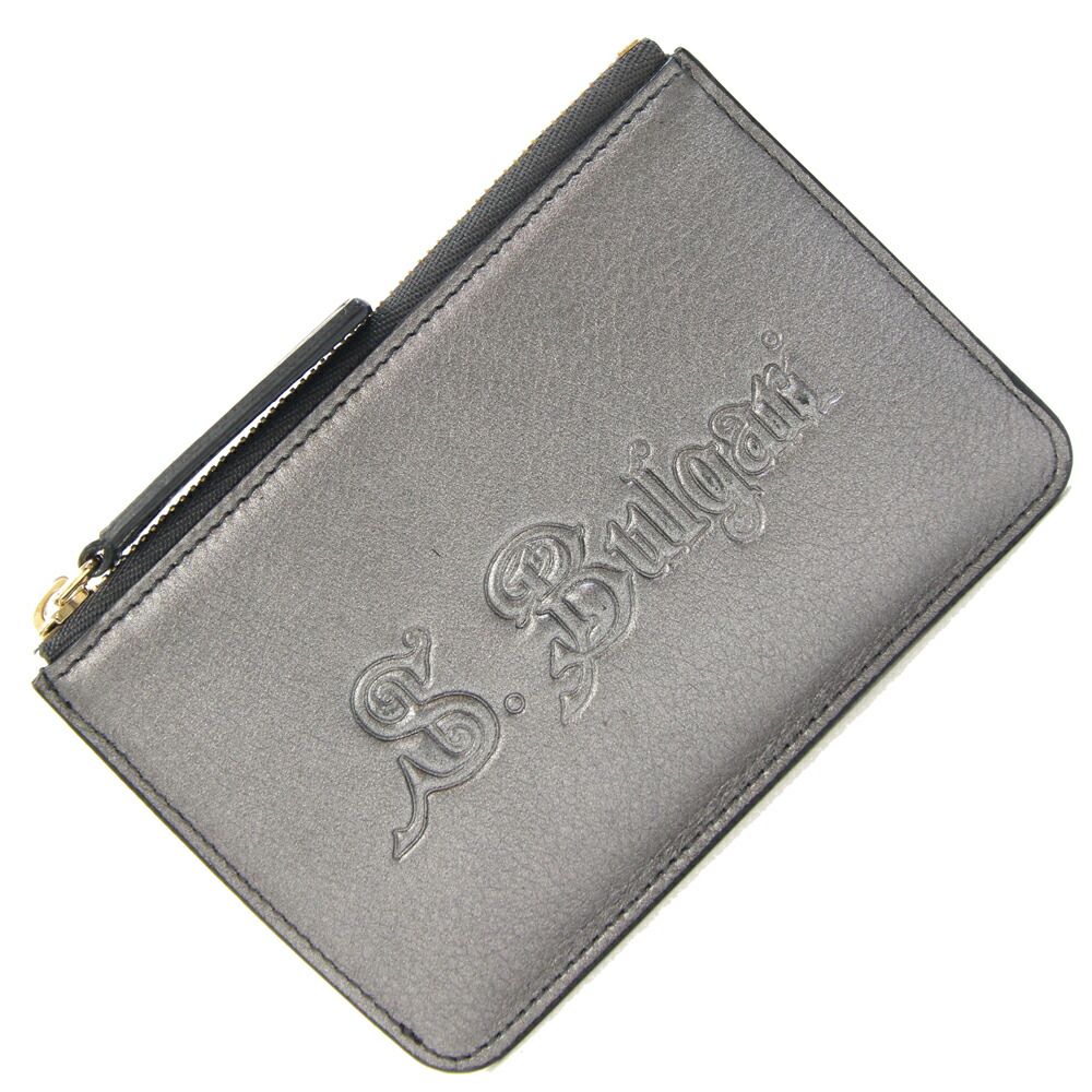 ブルガリ コインケース ソティリオ シルバーグレー 中古 - メルカリ