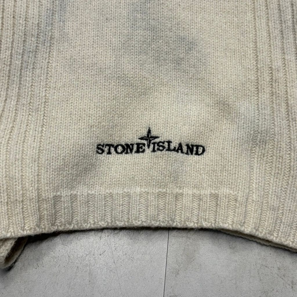 STONE ISLAND ストーンアイランド Scarf マフラー ホワイト size:F