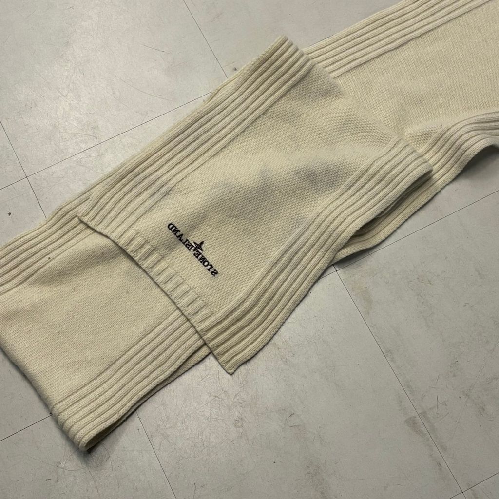 STONE ISLAND ストーンアイランド Scarf マフラー ホワイト size:F