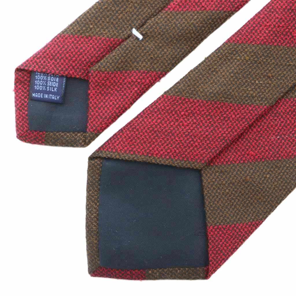 フランコバッシ FRANCO BASSI ネクタイ レギュラータイ シルク 赤