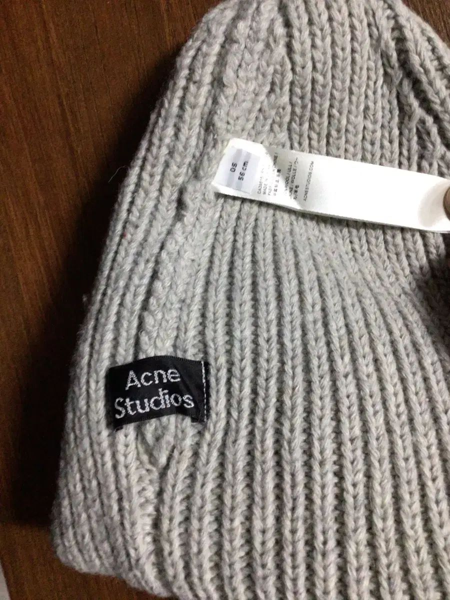 Acne Studios アクネストゥディオズ ビーニー グレー - メルカリ