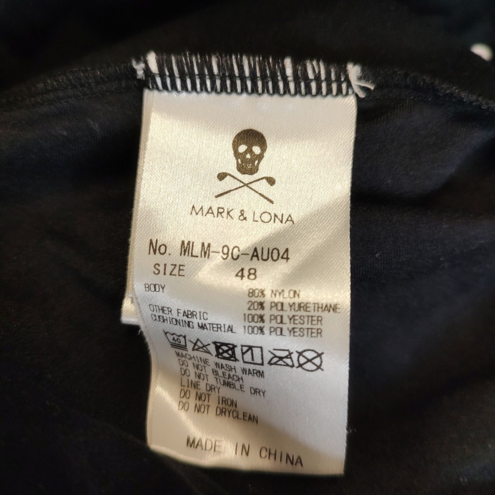 MARK&LONA マークアンドロナ ゴルフ Syndrone QP JZY Zip Top