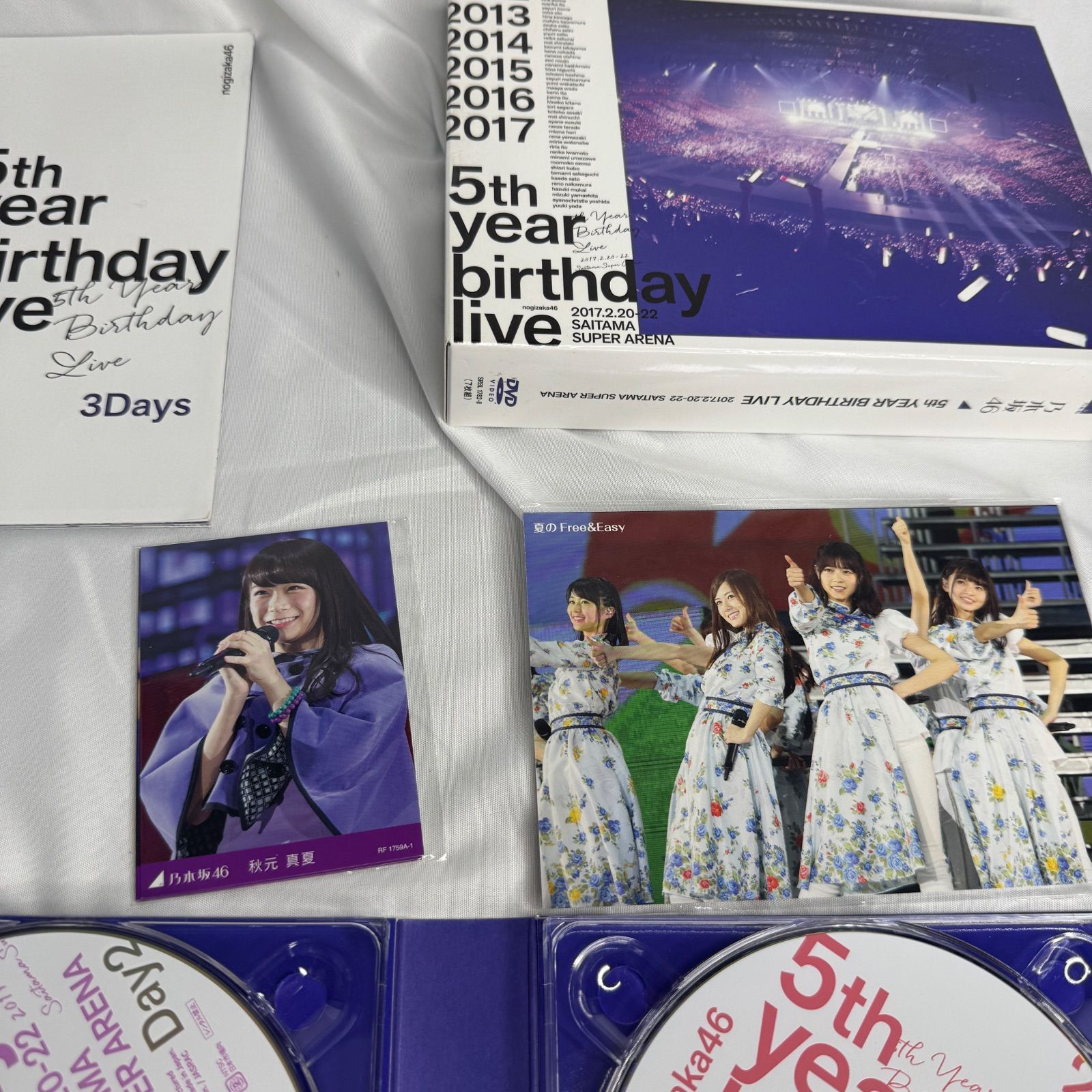 2点セット 乃木坂46 5th DVD & 3rd Blu-ray YEAR BIRTHDAY LIVE 完全