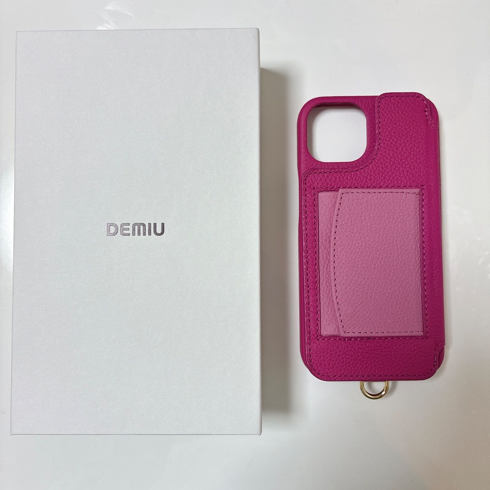 iPhone14】新品DEMIUデミュウdemiurvoデミウルーボiPhoneケースPOCHE