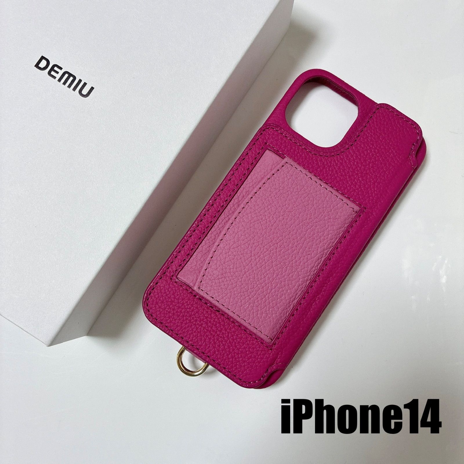 iPhone14】新品DEMIUデミュウdemiurvoデミウルーボiPhoneケースPOCHE