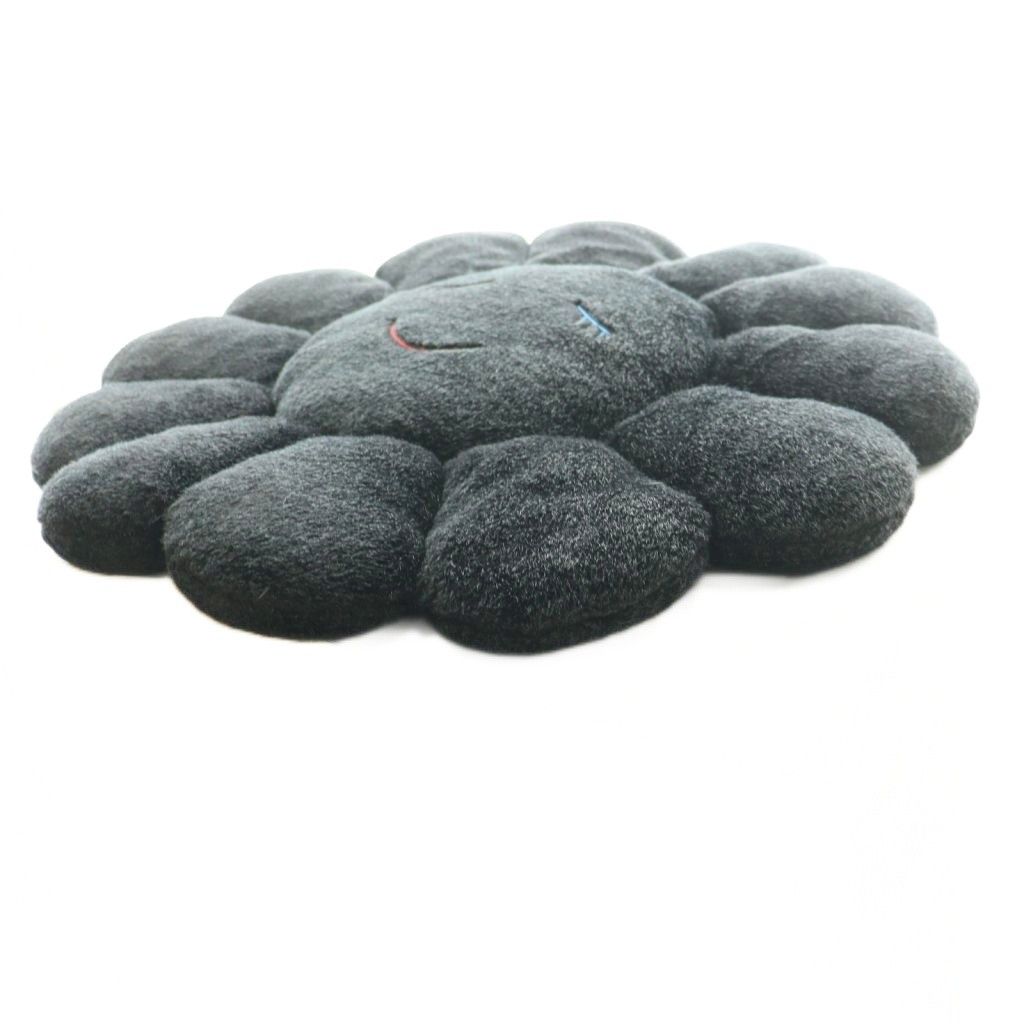 カイカイキキ kaikai kiki フラワークッション お花 黒 ブラック /SS