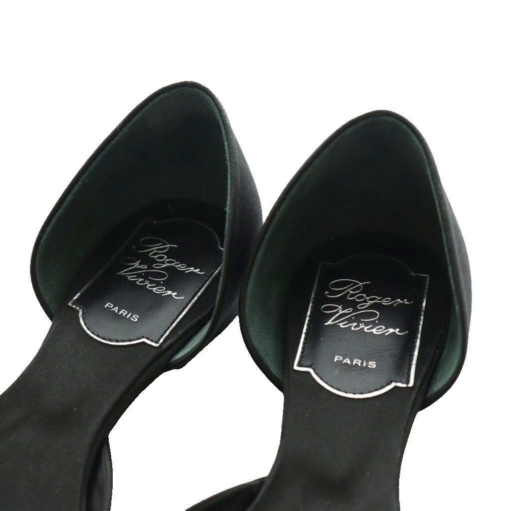 ロジェヴィヴィエ ROGER VIVIER チップス ストラス バレリーナ