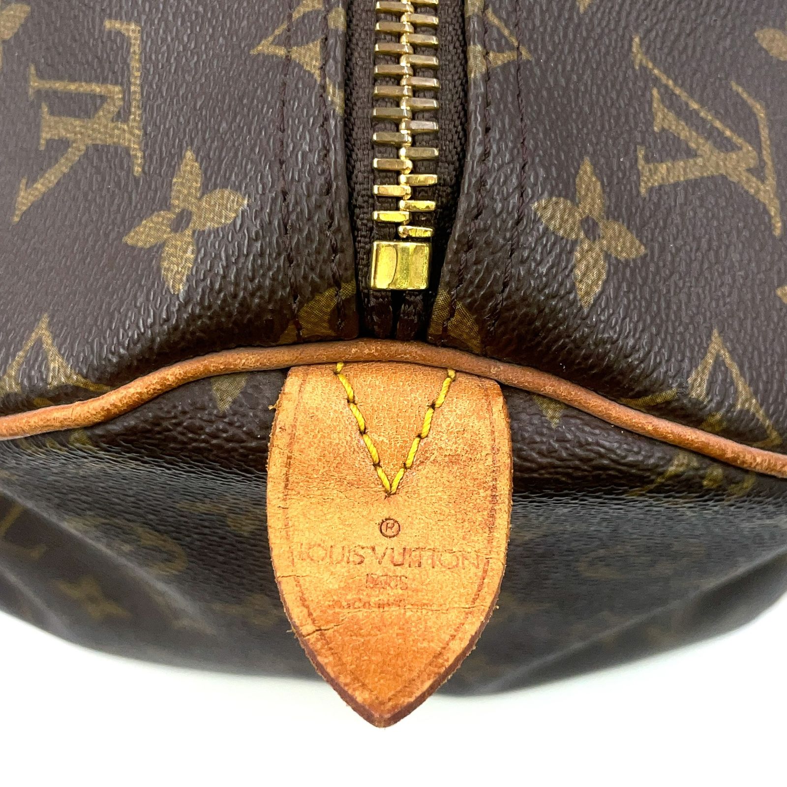 LOUIS VUITTON キーポル 55 モノグラム モノグラム レザー×PVC