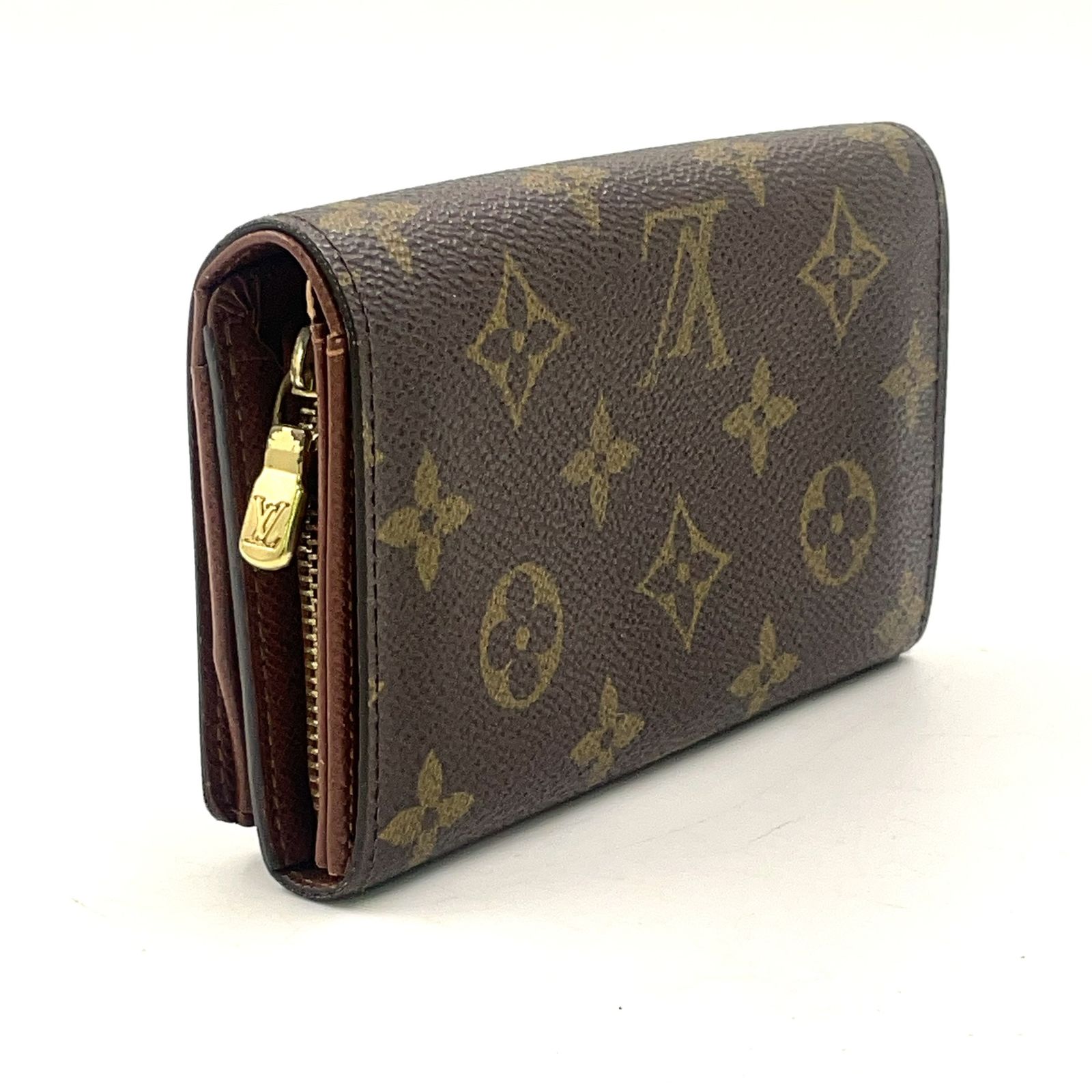 LOUIS VUITTON ポルトモネ ビエ トレゾール モノグラム モノグラム