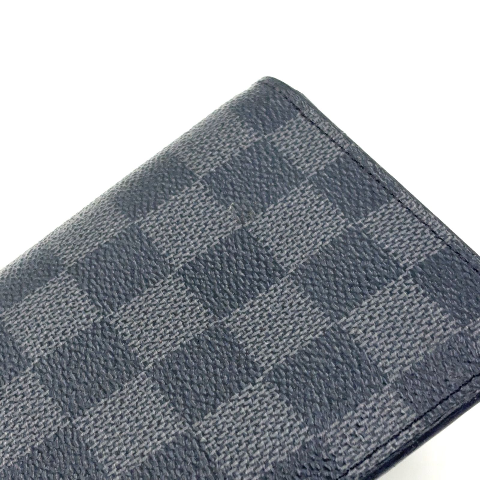 LOUIS VUITTON ポルトフォイユ ブラザ ダミエコバルト レザー×PVC