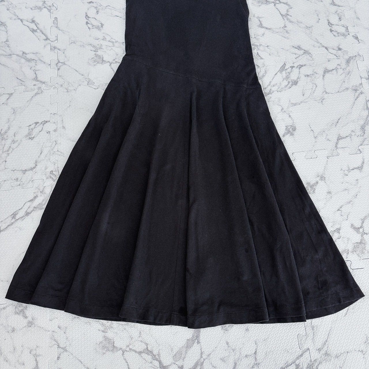 希少】tricot COMME des GARCONS ワンショルダー ワンピース 黒 M