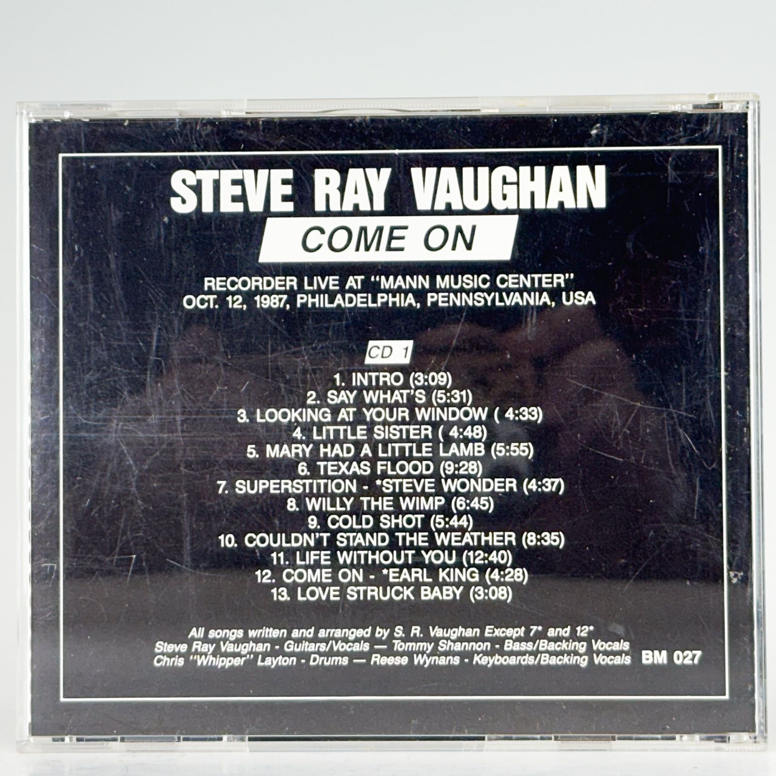 未開封 スティーヴィーレイヴォーン &ダブルトラブル CD BOX K9203 K378 Stevie Ray Vaughan & Double Trouble スティーヴィー・レイ