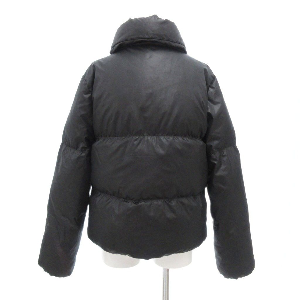 セオリー Theory ダウンジャケット M 黒 ブラック ハイネック /NL